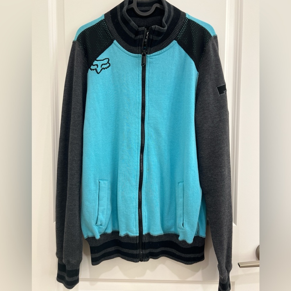 FOX Blue and Gray Jacket